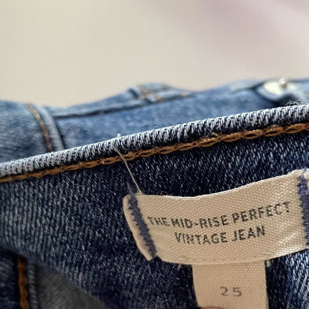 Madewell Mid Rise Perfect Vintage Jean - Picture 4 of 6